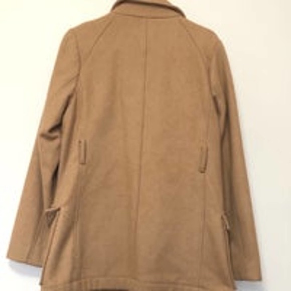 Old Navy Women’s Camel Pea Coat.‎ Size Medium. GUC - Picture 2 of 6